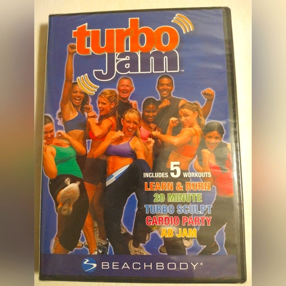 BEACHBODY TURBO JAM, THIGH TIMMER, YOGA FLEX GUIDEBOOK & DVD SET *(NWT) - Picture 4 of 9